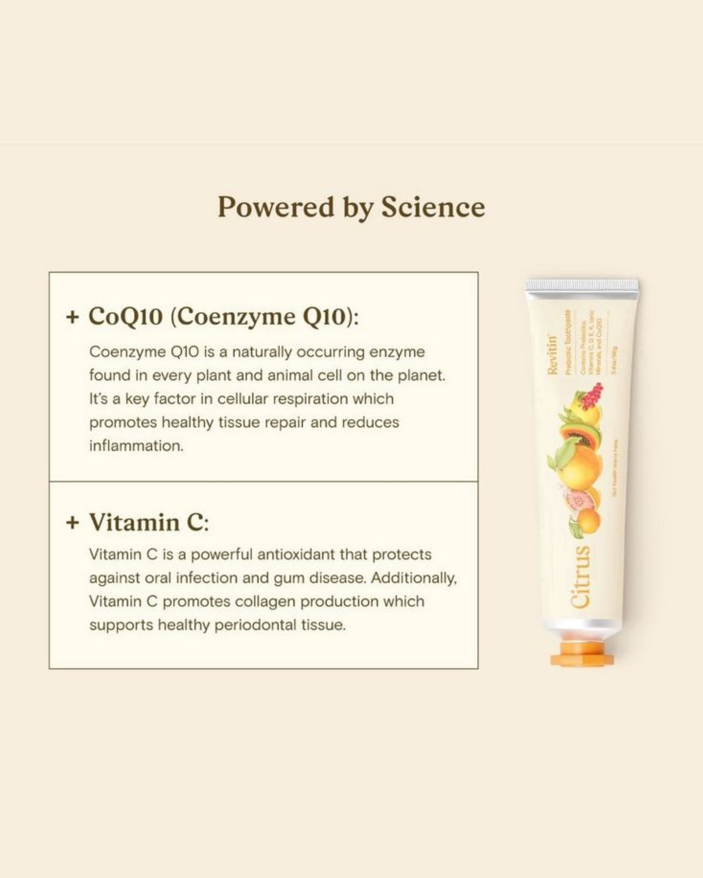 Revitin Natural Toothpaste - Citrus