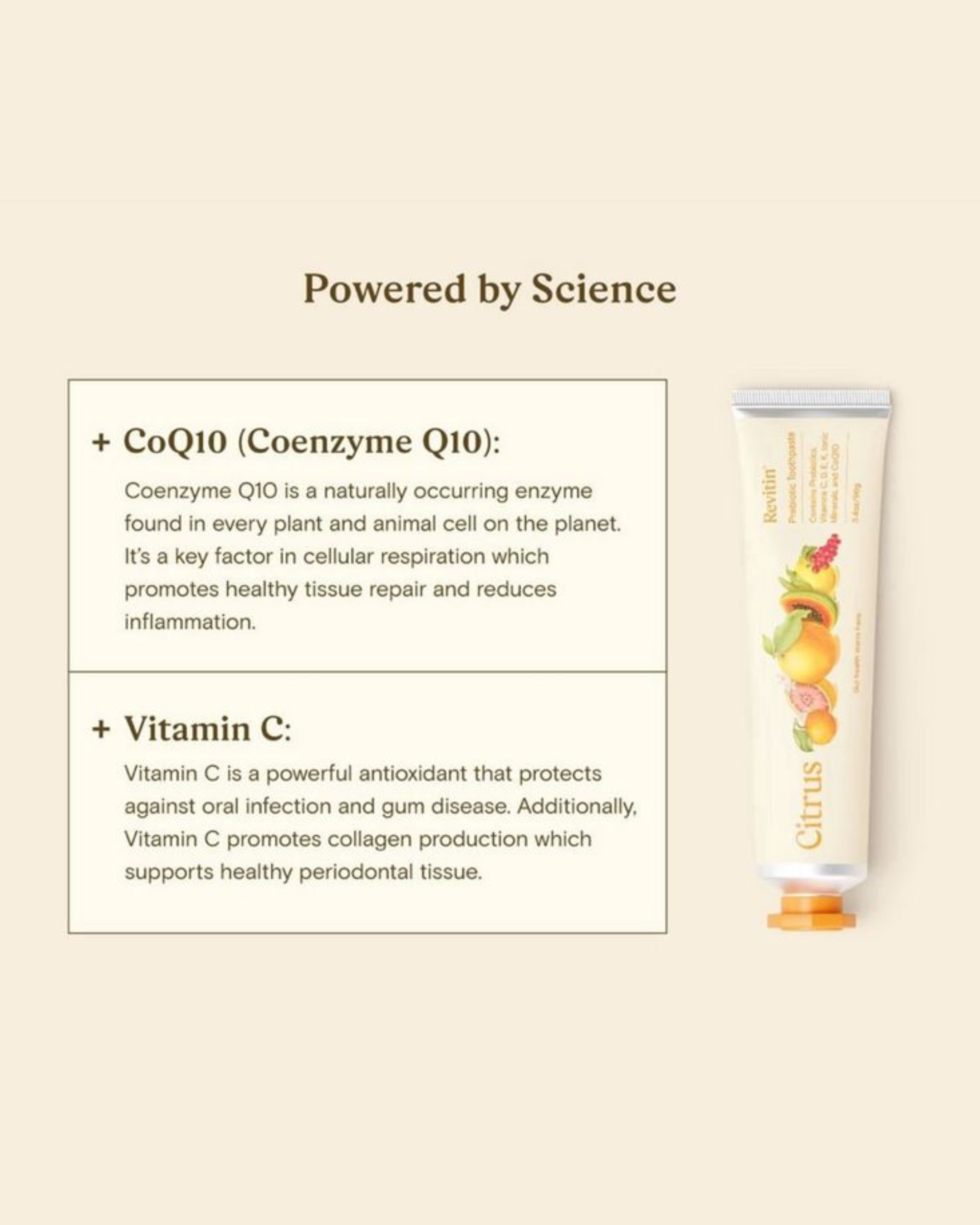 Revitin Natural Toothpaste - Citrus