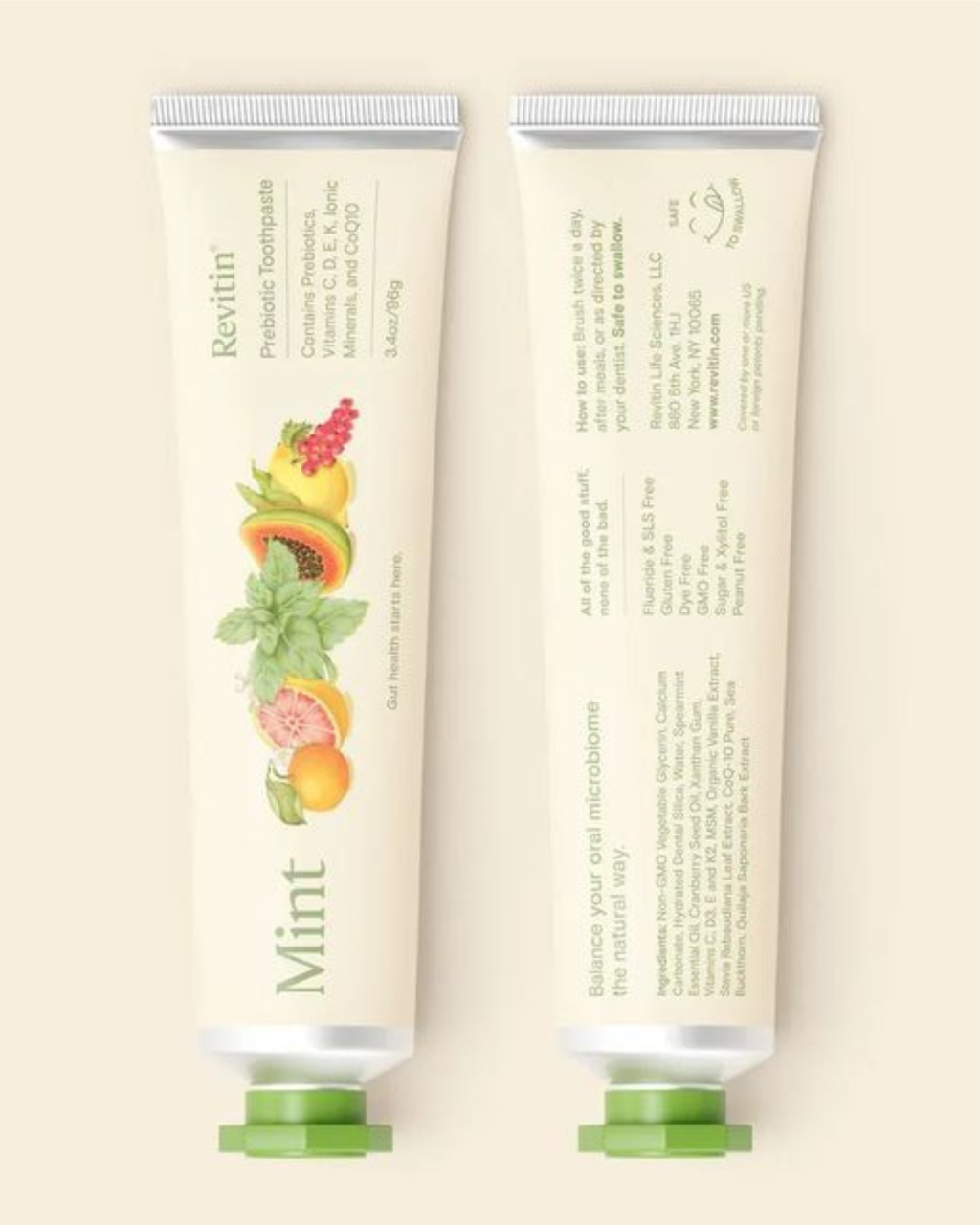 Revitin Natural Toothpaste - Mint