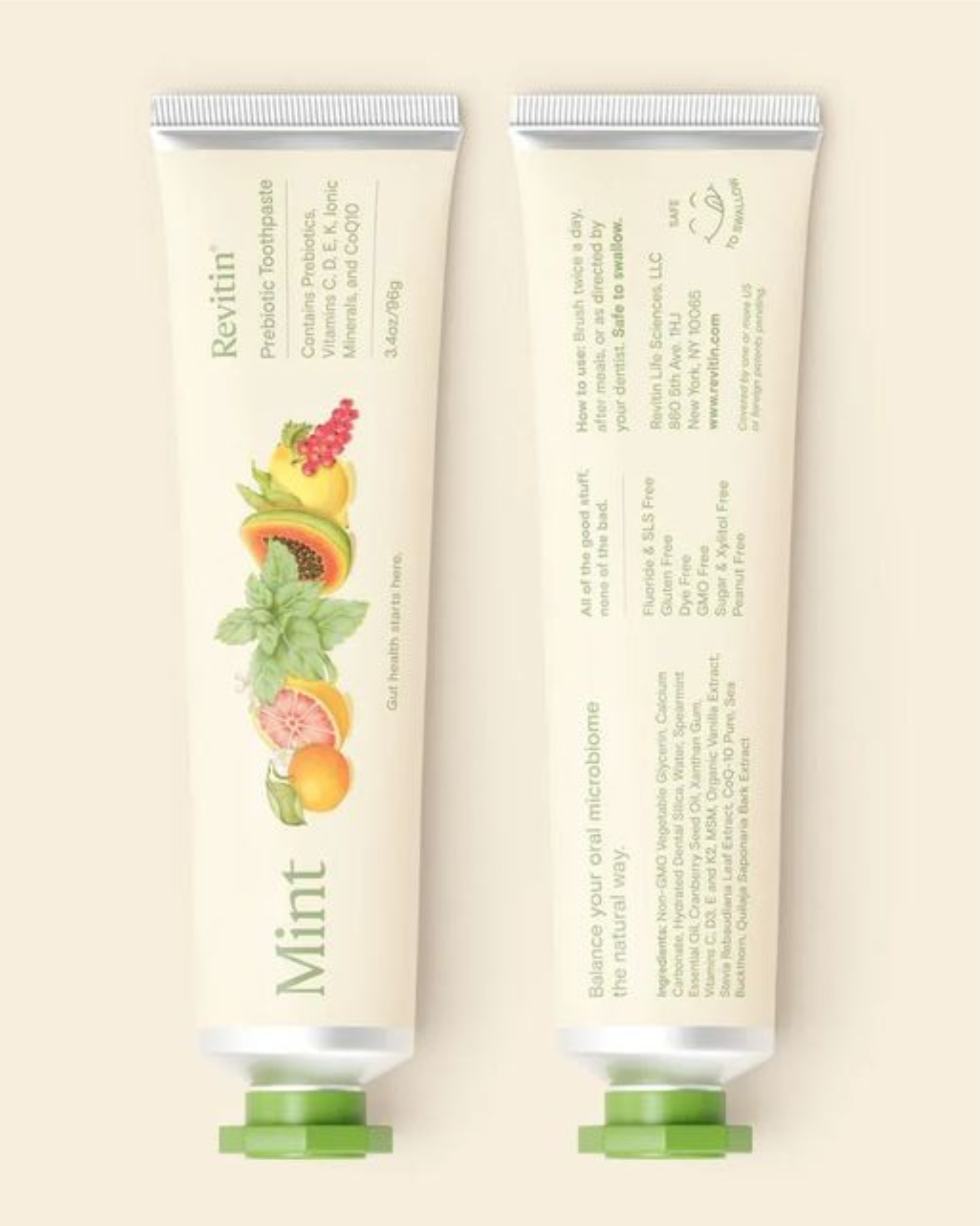 Revitin Natural Toothpaste - Mint