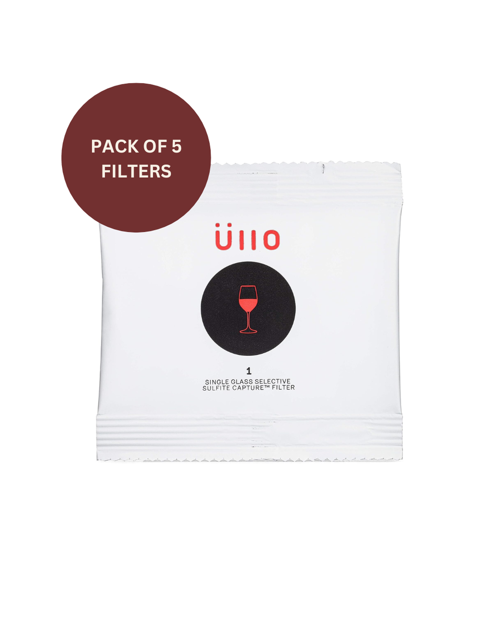 Üllo Single Glass Replacement Filters - 5 Pack
