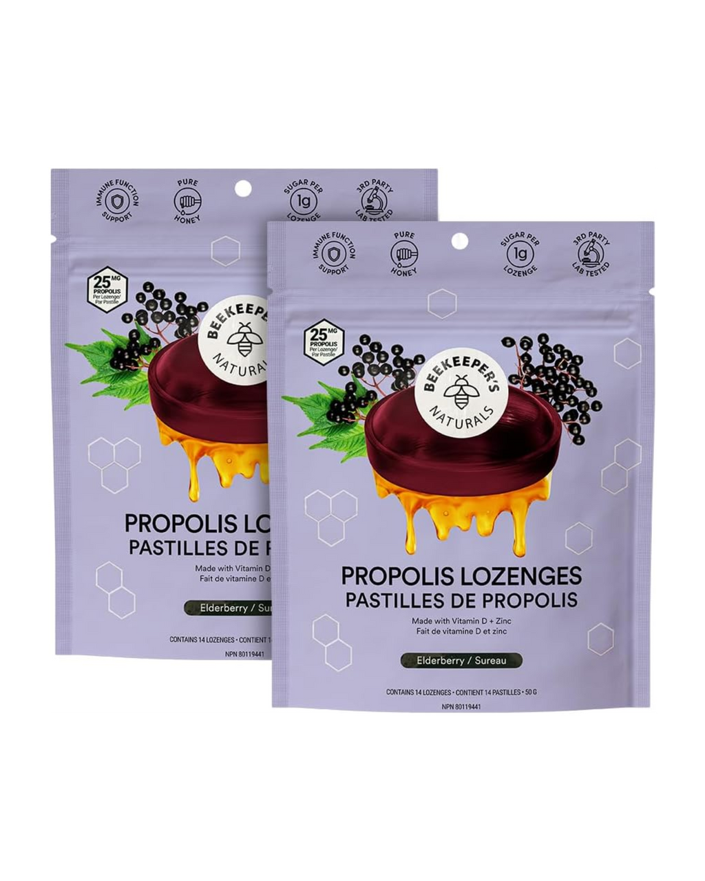 Elderberry Soothing Lozenges - 2 Pack