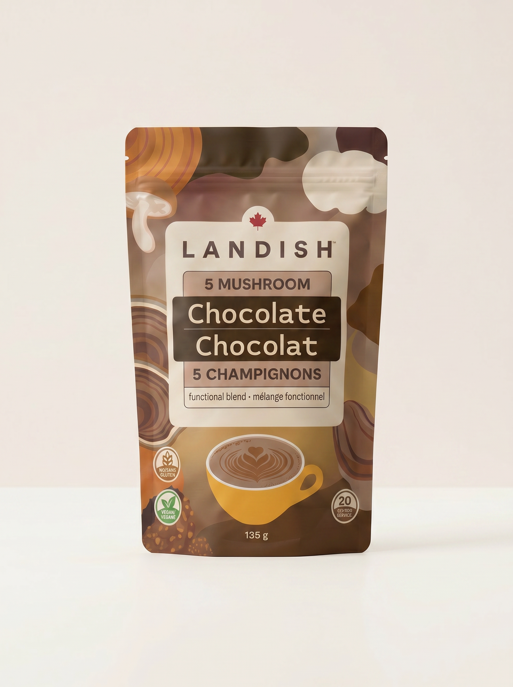 5 Mushroom Chocolate Blend