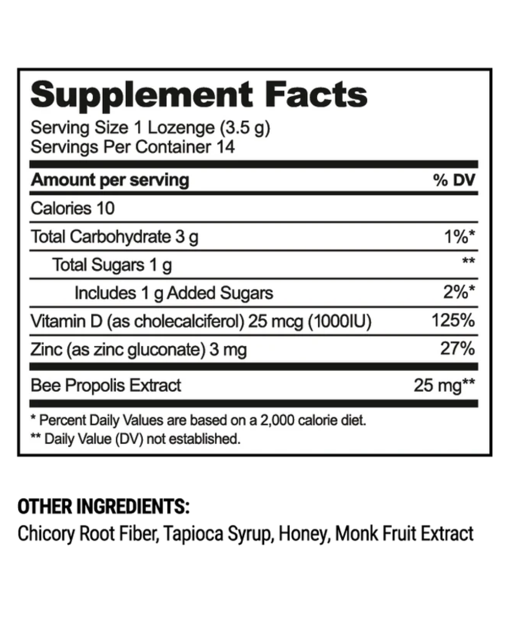 Propolis Lozenges Honey