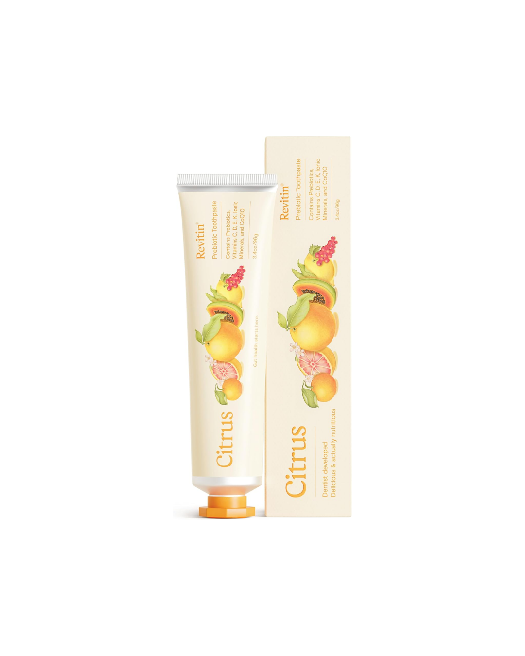 Revitin Natural Toothpaste - Citrus